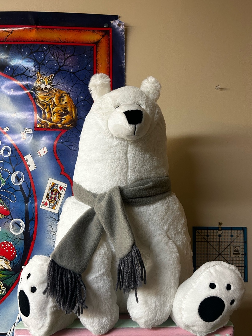 LARGE Polar Bear plush